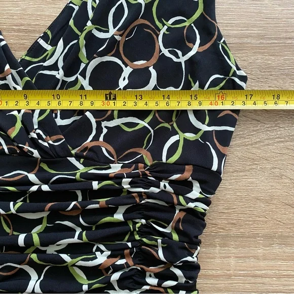 Maggie Boutique Sleeveless Black Print Dress - Picture 4 of 10